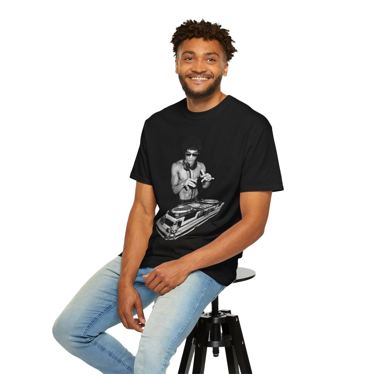 Bruce Lee Monochrome Photo T-Shirt | Do Bruce Lee FYE Radio