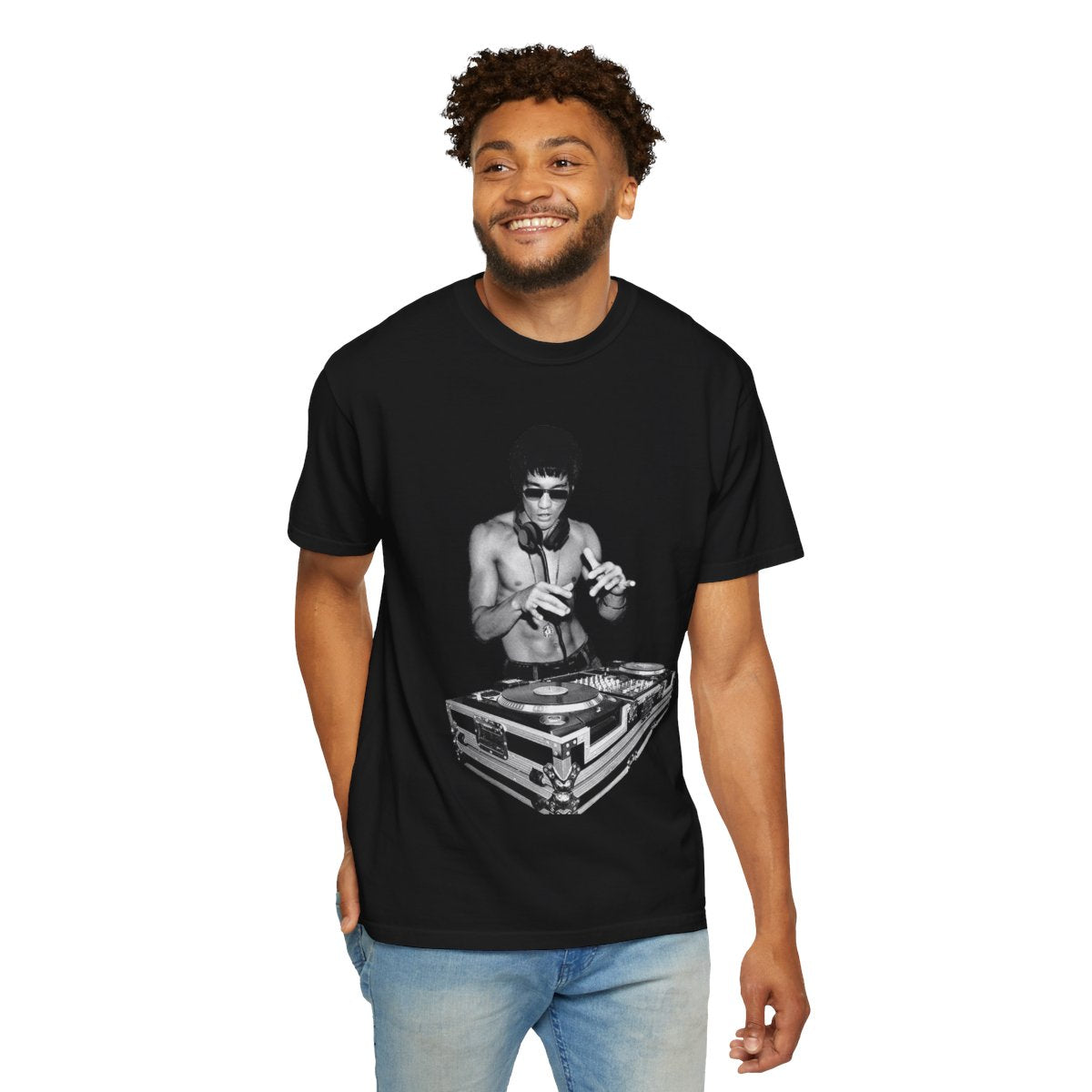 Bruce Lee Monochrome Photo T-Shirt | Do Bruce Lee FYE Radio